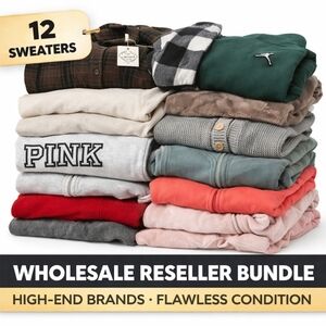 WHOLESALE RESELLER SWEATER BUNDLE High-end, high quality, high value winter inve